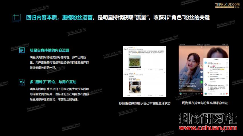 短视频风口下——明星社交资产价值报告插图17